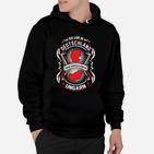 Deutschland Ungarn Freundschafts-Hoodie, Schwarz-Rotes Wappendesign