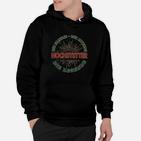 Hochstätter Mythos Legendäres Hoodie, Schwarzes Tee mit Aufdruck