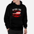 Lustiges Schnitzel Hoodie Do kum I her, do geh I hin, Bayerisches Motiv