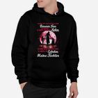 Personalisiertes Vater-Tochter Hoodie, Wolf Motiv und Spruch