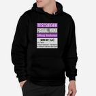 Testsieger Fußball Mama Hoodie, Stadiontest Qualitätssiegel Design