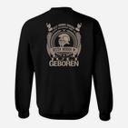 Geburtsmonat Herren Sweatshirt, Lustiges Schwarzes Tee für Beste Männer