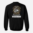 Wassermann Sternzeichen Sweatshirt mit Spruch, Astrologie Design Tee