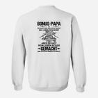 Bonus-Papa Wertschätzungs-Sweatshirt, Liebevolle Spruch Mode
