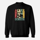 Ackerdemiker Vintage Traktor Sweatshirt, Retro Design für Landwirte