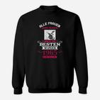 Beste Frauen Jahrgang 1965 Sweatshirt, Trendiges Tee für Geburtstagsfeier