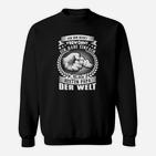 Bester Papa der Welt Herren Sweatshirt mit Aufdruck, Lustiges Vatertagsgeschenk