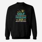 Bier Macht Den Rest Golf Sweatshirt