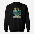 Bier Macht Den Rest Rugby Sweatshirt