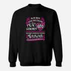 Deutsche Powerfrau 1970 Geburtstags Sweatshirt, Herz & Seele Design