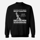 Deutscher Schäferhund Glück Exklusiv Sweatshirt