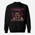 Deutscher Schäferhund Prinzessin Kinder Sweatshirt