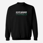 Echte Männer Fahren Elektrisch Sweatshirt, Schwarz für Herren