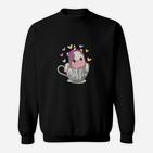 Einhorn Für Damen Coffee Sweatshirt