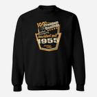 Geboren 1955 Premium Qualität Jahrgang Sweatshirt