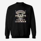 Geburtsjahr 1979 Legenden Sweatshirt, Personalisiertes Retro Design