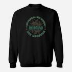 Herren Sweatshirt Montag Beginn einer Legende, Lustiges Spruch-Sweatshirt