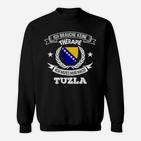 Ich Brauche Keine Therapie, Nur Tuzla Reisen Sweatshirt für Reiselustige