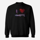 Ich Liebe Hardstyle Techno Hardtech Raver Shirt Sweatshirt