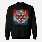 Kroatisches Patriotisches Sweatshirt, Nationale Symbole & Slogan