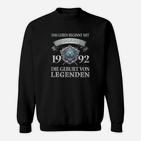 Legenden 1992 Geburtstags-Sweatshirt für Jahrgang Fans