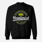 Lustiges Bier Hoptimist Bierlieb Sweatshirt