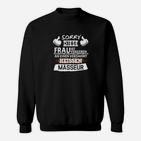 Lustiges Frau Vergeben Masseur Sweatshirt, Witziges Partner-Sweatshirt