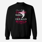 Nur Ein Polnisches Mädchen In Einer Deutschen Welt- Sweatshirt