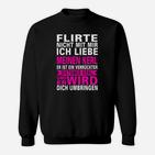 Oktober Kerl Warnung Sweatshirt, Lustiges Geburtstagsmonat Statement