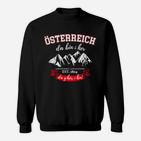 Österreich Da Bin I Her Sweatshirt