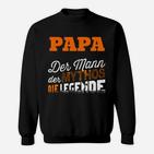 Papa Der Mann Anpassbar Sweatshirt