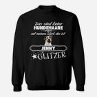 Personalisiertes Hundeliebhaber Sweatshirt 'Glitzerstaub' mit Namen
