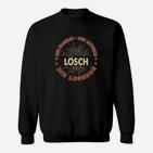 Personalisiertes Sweatshirt LÖSCH - Die Legende, Vintage-Design