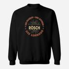 Personalisiertes Vintage Geburtsjahr Sweatshirt ROSCH – Die Legende”, Retro Look