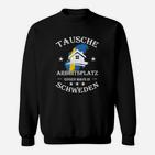 Tarbitsplatz Gegen Haus In Schweden Sweatshirt