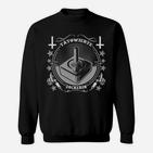 Tattoo Liebhaber Gamer Zockerei Motiv, Schwarzes Tee für Spieler Sweatshirt