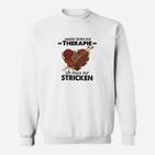 Andere Gehen Zur Therapie Knitting Sweatshirt