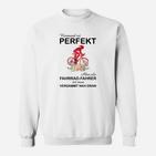Fahrradfahrer Sweatshirt Herren, Sportliches Sweatshirt mit Spruch