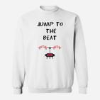 Jump to the Beat Sweatshirt, Trampolin-Motiv Musik Tee