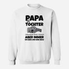 Papa und Tochter Herz Sweatshirt, Verbundenheit und Liebe Design