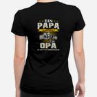 Ein Papa und Opa zu sein Frauen Tshirt, Unbezahlbar Spruch Tee