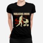 Lustiges Zombie-Mom Walking Frauen Tshirt, Mutter-Design Frauen Tshirt