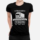 Trucker_lkw Fahrer_nichts Für Weicheier Frauen T-Shirt