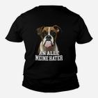 Boxer Ein Alle Meine Hater Kinder T-Shirt