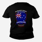Ich Bin Nicht Perfekt Aber Ein Australier Kinder Tshirt, Patriotisches Design