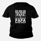 Lustiges Fußball-Papa Kinder Tshirt, Ideal für Coole Väter