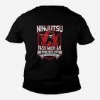 Ninjutsu Kinder Tshirt Erste Lektion Kostenlos, Witziges Kampfkunst Tee