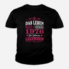 1976 Das Leben Legenden Kinder T-Shirt