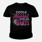 Begrenzte Coole Mamas Darts Kinder T-Shirt