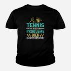 Bier Macht Den Rest Tennis Kinder T-Shirt